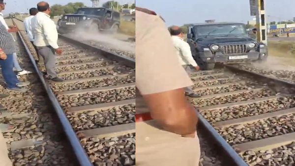 Rajasthan: जयपुर में शराब के नशे रेलवे ट्रैक पर थार चलाने वाला गिरफ्तार, रील बनाने के लिए कर रहा था स्टंट