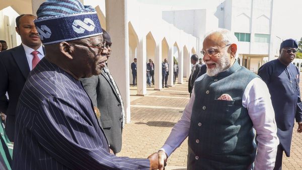 नाइजीरिया के राष्ट्रपति अहमद टीनूबू से पीएम नरेंद्र मोदी ने की मुलाकात, कई अहम मुद्दों पर हुई चर्चा