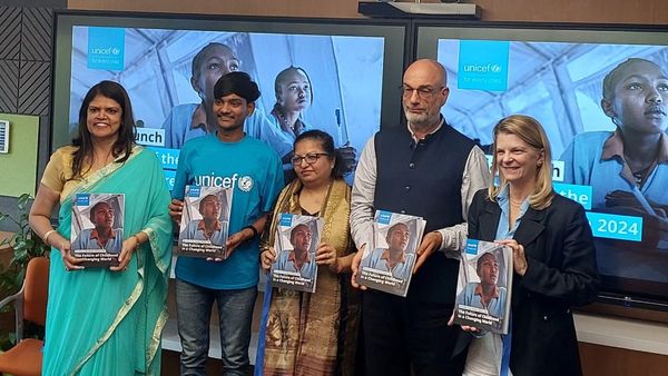 यूनिसेफ ने 'द स्टेट ऑफ द वर्ल्ड्स चिल्ड्रन 2024' रिपोर्ट जारी की