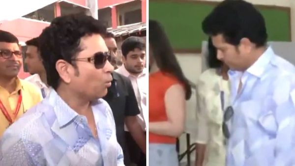 Maharashtra: सचिन तेंदुलकर ने परिवार के साथ डाला वोट, महाराष्ट्र के लोगों से की खास अपील