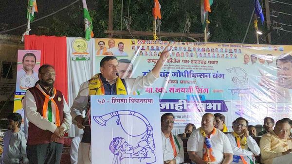 मोदी जी देश में नफ़रत फैलाते हैं और दुबई में शेखों को गले लगाते है; महाराष्ट्र के सियासी रण में गरजे संजय सिंह