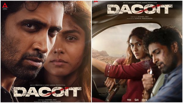 Dacoit Poster: 'डकैत' में लीड रोल में नजर आएंगी मृणाल ठाकुर, अदिवी शेष लेंगे धोखे का बदला, रिलीज हुआ पोस्टर
