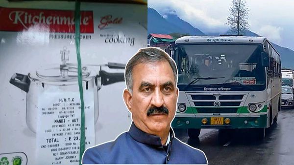 हिमाचल में अब कुकर का भी किराया लगेगा! सुक्खू सरकार में गजब का हाल, रोडवेज बस का टिकट वायरल