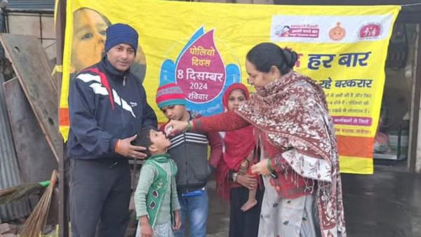 MP में आज से चलेगा पोलियो अभियान, इन जिलों में 4.71 लाख बच्चों को दी जाएगी खुराक