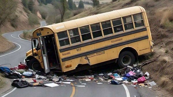 Rajasthan: पाली में दर्दनाक हादसा, पिकनिक पर जा रही स्कूली बस पलटी, 3 छात्रों की गई जान