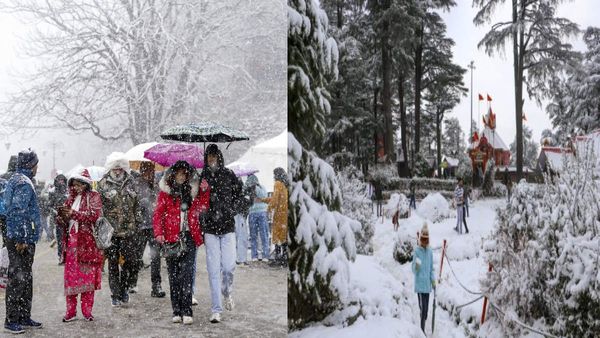 शिमला, मनाली में हो रही जमकर बर्फबारी, क्रिसमस पर बढ़े पर्यटक, सड़के हुई बंद, वाहन फिसलने से चार की हुई मौत