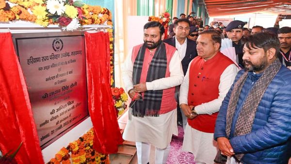 नारायणगढ़ में सीएम सैनी ने किए कई बड़े ऐलान, करोड़ों के विकास की दी सौगात