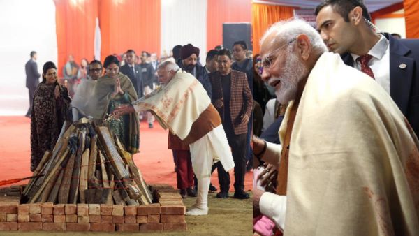PM नरेंद्र मोदी पहुंचे दिल्ली के नारायणा गांव, आम लोगों के साथ मनाया लोहड़ी का त्यौहार,देखिये तस्वीरें