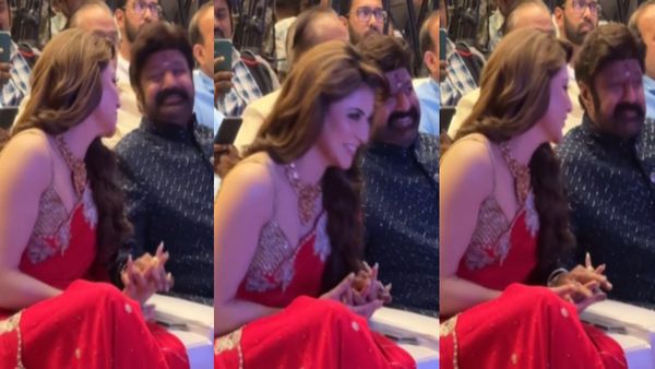 'इतना एक्साइटमेंट', 30 की Urvashi Rautela का 64 के Balakrishna ने पकड़ा ऐसे हाथ, Video देख भड़के लोग