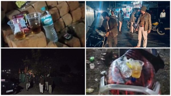 अयोध्यानगर पुलिस का खुला शराब पीने वालों पर सख्त एक्शन, 36 लोगों के खिलाफ आबकारी एक्ट के तहत कार्रवाई