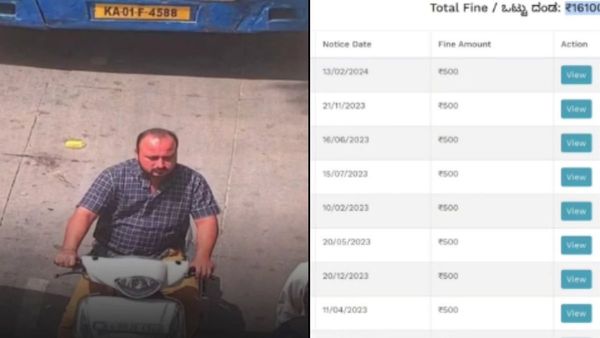 80 हजार का स्कूटर, डेढ़ लाख से ऊपर का चालान, बेंगलुरु से सामने आया अजब-गजब मामला, जानिए फिर क्या हुआ