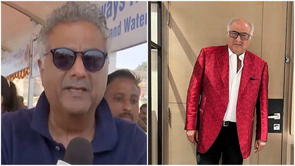 महाकुंभ पहुंचे Boney Kapoor, फिल्म निर्माता ने लगाई संगम में डुबकी, भीड़ देखकर बोले-'ऐसा नजारा...'