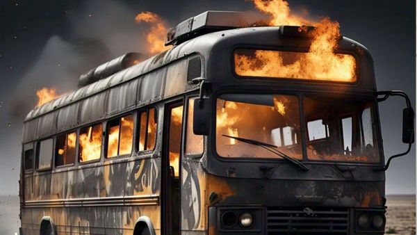 Jharkhand: रांची से महाकुंभ जा रही श्रद्धालुओं से भरी बस में लगी भीषण आग, ड्राइवर की सूझबूझ से बची 35 जान