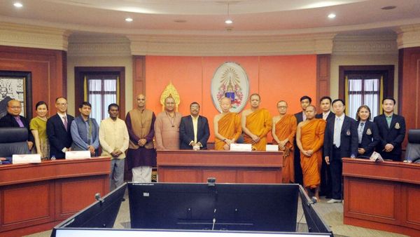 धौनबुरी राजभट विश्वविद्यालय में आयोजित संस्कृत और बौद्ध अध्ययन सम्मेलन में भारतीय विद्वानों ने लिया भाग