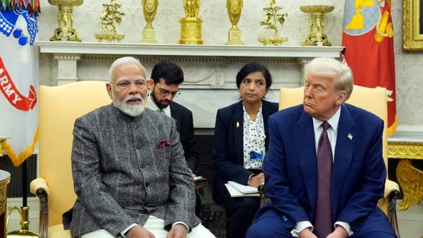 PM Modi Donald Trump Meet: व्हाइट हाउस में डोनाल्‍ड टंप से मिलने पहुंचे PM Modi