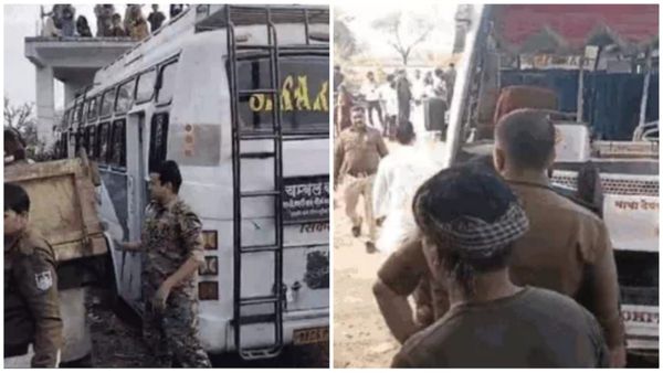 MP News: मुरैना के कैलारस में हुई दुर्घटना, बारातियों की ट्रैक्टर-ट्रॉली और बस के बीच भिड़ंत, 2 की मौत, 5 घायल