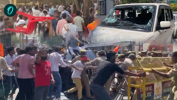 राणा सांगा को गद्दार कहने वाले सपा सांसद के घर करणी सेना का हंगामा, कई पुलिसकर्मी गंभीर रूप से घायल