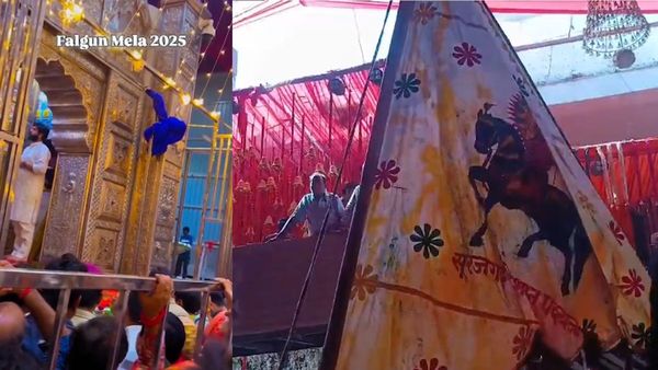 Kharu Mela Sikar Rajasthan: खाटूश्यामजी के लक्खी फाल्गुन मेले में टेम्पो में लगी आग, 25 सवारियों को लेकर आया