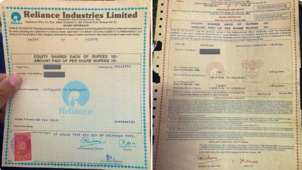 Reliance Share: दशकों पुराने कागज ने बदली किस्मत! 30 साल पहले खरीदे थे RIL के शेयर, आज की कीमत उड़ा देगी होश!