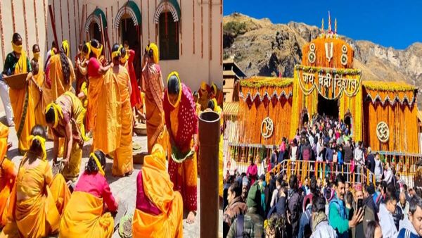 Badrinath dham: राजदरबार में गाडू घड़े के लिए तिलों के तेल पिरोने के साथ कपाट खुलने की प्रक्रिया, जानिए महत्व