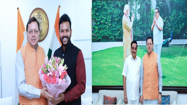 CM Dhami दिल्ली दौरे पर, केन्द्रीय नागरिक उड्डयन मंत्री और जल शक्ति मंत्री से की मुलाकात, जानिए क्या हुई बात