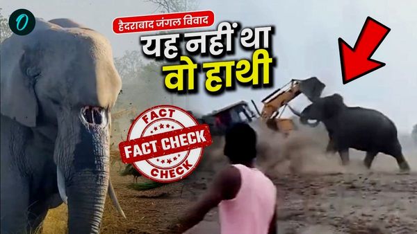 Fact Check: उस हाथी ने नहीं बचाया हैदराबाद वाला जंगल, जिसका JCB से लड़ने का VIDEO हो रहा वायरल