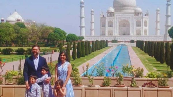 अमेरिकी उप राष्ट्रपति जेडी वेंस ने परिवार संग किया ताज का दीदार, दिखा गजब का उत्साह, जानिए क्यों हुए हैरान?