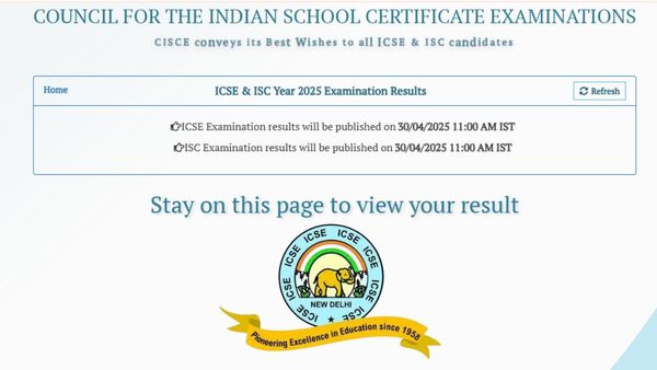 CISCE Board Results 2025 LIVE: ICSE-ISC बोर्ड रिजल्ट जारी, वेबसाइट डाउन होने पर DigiLocker से देखें परिणाम