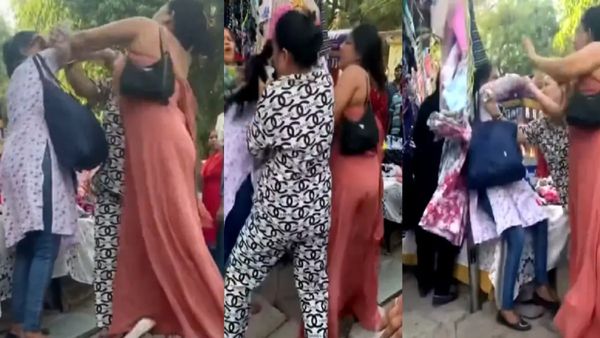 'एक कुर्ता, दो दीवानी', सरोजिनी मार्केट में शॉपिंग वॉर का Video वायरल, दो महिलाओं में जबरदस्त हाथापाई