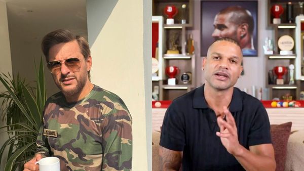 शाहिद अफरीदी ने फिर की बेशर्मी की हदें पार, चाय के बहाने सेना और धवन पर साधा निशाना