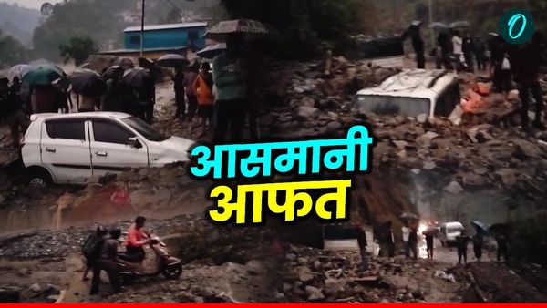 उत्तराखंड में गर्मी के बीच बारिश से कहीं राहत तो कहीं आसमानी आफत, मलबे की चपेट में दबे वाहन