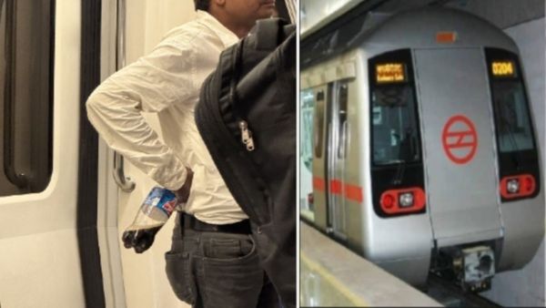Delhi Metro: कोल्ड ड्रिंक या शराब? दिल्ली मेट्रो में नशे में शख्स! प्रोफेसर की पोस्ट से मचा बवाल