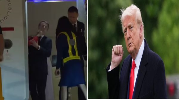 Emmanuel Macron Video: वायरल वीडियो पर Donald Trump की सलाह, 'गेट बंद रखा करो'