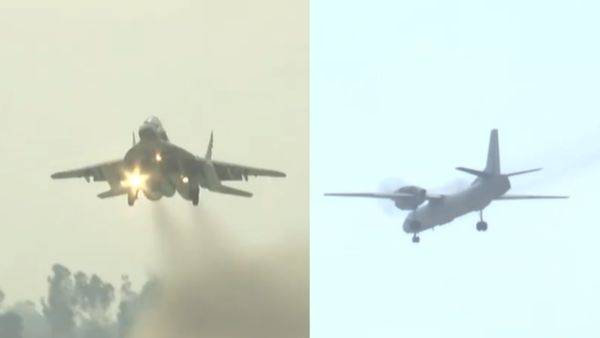 Ganga Expressway IAF Air Show: गंगा एक्सप्रेस वे बना रणभूमि! आंधी-तूफान में भी फाइटर जेट्स की धमाकेदार लैंडिंग