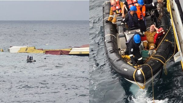 Kerala के तट पर लाइबेरियाई कंटेनर जहाज डूबा, नौसेना और कोस्टगार्ड ने जहाज में सवार सभी 24 लोगों को बचाया