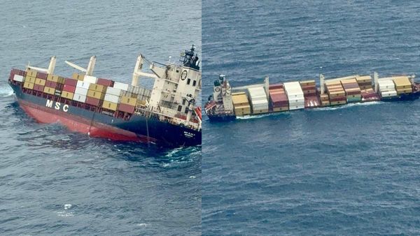 अरब सागर में संकट: डूबने वाला था लाइबेरिया का कंटेनर जहाज, भारतीय तटरक्षक बल ने संभाला मोर्चा