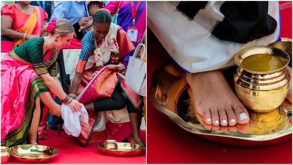 'ये अपमान बर्दाश्त नहीं', भारतीय महिलाओं से क्यों धुलवाए गए मिस वर्ल्ड कंटेस्टेंट के पैर? क्यों हो रहा विवाद?
