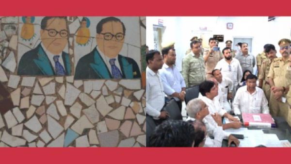 Agra News: बाबा साहब व भगवान बुद्ध के अपमान पर भड़के भीम आर्मी और बसपा के कार्यकर्ता, दिया यह अल्टीमेटम 