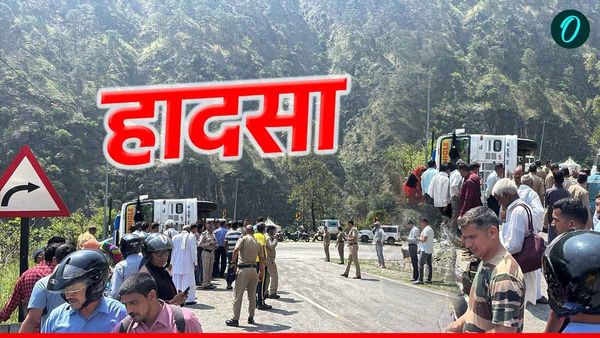 उत्तरकाशी में गंगोत्री हाईवे पर यात्रियों से भरी बस अनियंत्रित होकर पलटी, मध्य प्रदेश के 45 यात्री थे सवार
