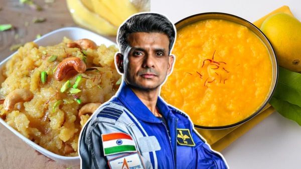 अंतरिक्ष में इतिहास रचने निकले IAF पायलट शुभांशु शुक्ला, मूंग दाल हलवा से आमरस तक, क्या-क्या ले गए हैं साथ?