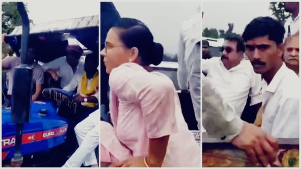 MP News: खिवनी में आदिवासियों के घरों पर बुलडोजर, वन विभाग की कार्रवाई से बेघर हुए 50 परिवार