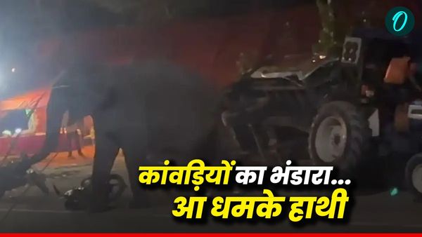 Dehradun news: कांवड़ियों के भंडारे की चल रही थी तैयारी, अचानक जंगल से निकलकर आए दो हाथी, फिर मचाया तांडव