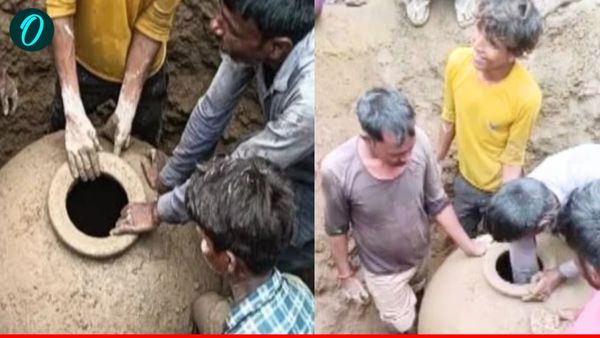 UP News: खेत में दिखा पुराना घड़ा तो मचा हड़कंप, खजाने की अफवाह से गांव में उमड़ी भीड़, जानें पूरी कहानी
