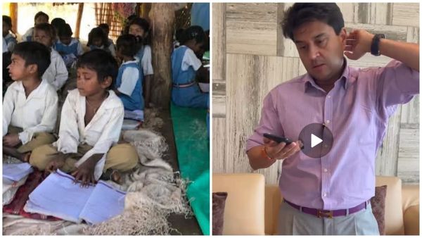 MP News: गुना के मारकी महू में टपरे के नीचे चल रहे स्कूल पर ज्योतिरादित्य सिंधिया की त्वरित कार्रवाई