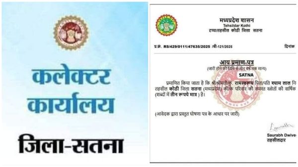 MP News: सतना में मिला 'देश का सबसे गरीब आदमी', आय प्रमाण पत्र में सालाना आय शून्य, जानिए पूरा मामला