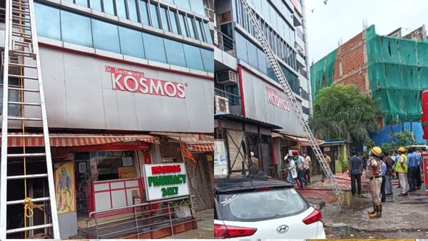 Delhi Hospital Fire news: दिल्ली के हॉस्पिटल में भीषण आग, एक स्टाफ की दम घुटने से मौत