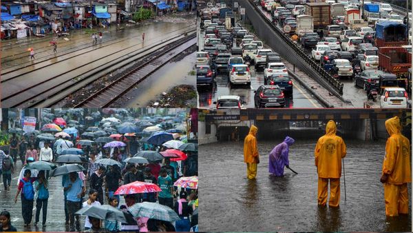 Mumbai Rain Alert: भारी बारिश ने रोकी मुंबई की रफ्तार, रेलवे ट्रैक, सड़कें डूबीं, सभी स्कूल बंद रखने के आदेश