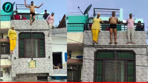 UP Police Reel वायरल: प्रयागराज में दरोगा साहब ने बेटियों संग गंगा में लगाई छलांग, बहादुरी या दिखावा?