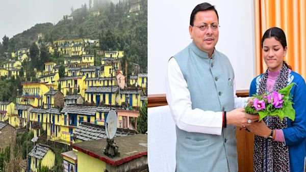 जानिए कहां है उत्तराखंड का आदर्श ग्राम सारकोट, CM धामी से मिली सबसे युवा प्रधान प्रियंका नेगी, क्या हुई बात