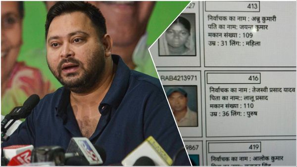 क्या तेजस्वी यादव के पास 2 वोटर कार्ड हैं? संबित पात्रा बोले- 'ये ही है राहुल गांधी का असली एटम बम!'